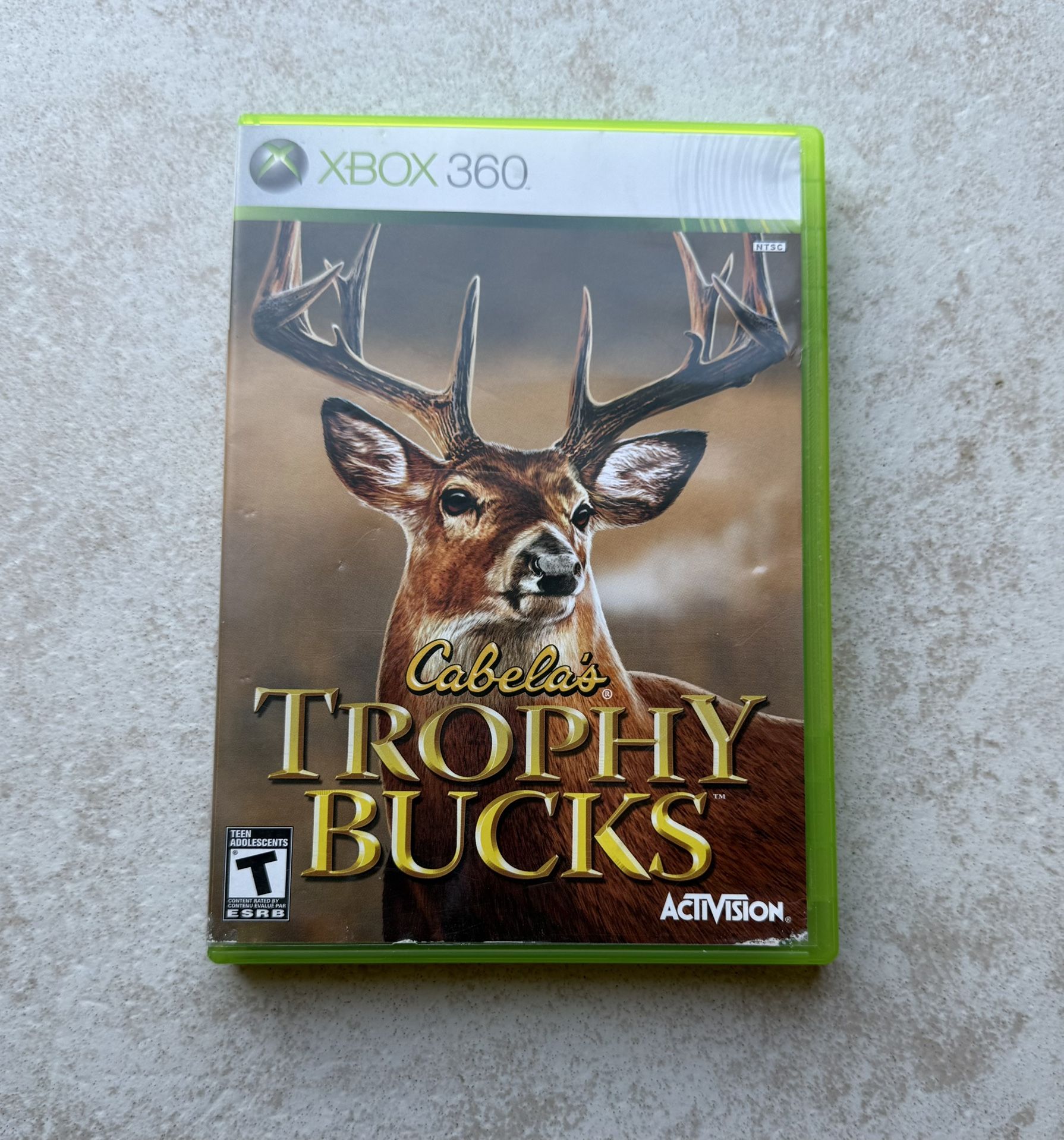 Cabela's Trophy Bucks CIB. For Xbox 360.