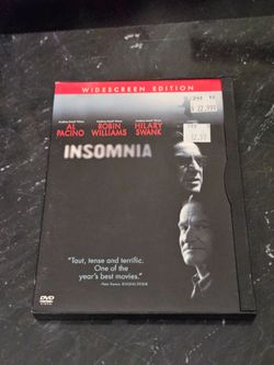 Insomnia DVD Widescreen Edition