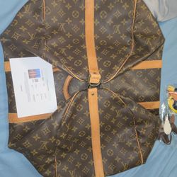 Louis vuitton keepall 55 duffle