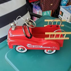 Metal Toy Truck Accent For Shelf