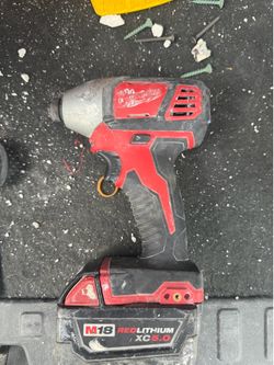 Impact Milwaukee drill
