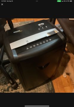 Large Rolling  Amazon Paper Shredder On Wheels