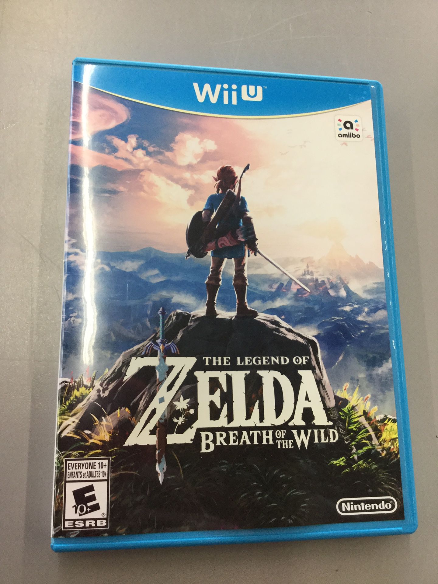 Nintendo Wii U The Legend of Zelda Breath of the Wild / BOTW