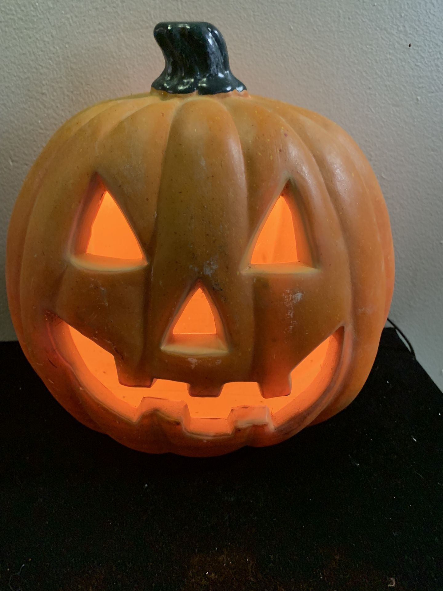12” Halloween jack o lantern light up Pumpkin