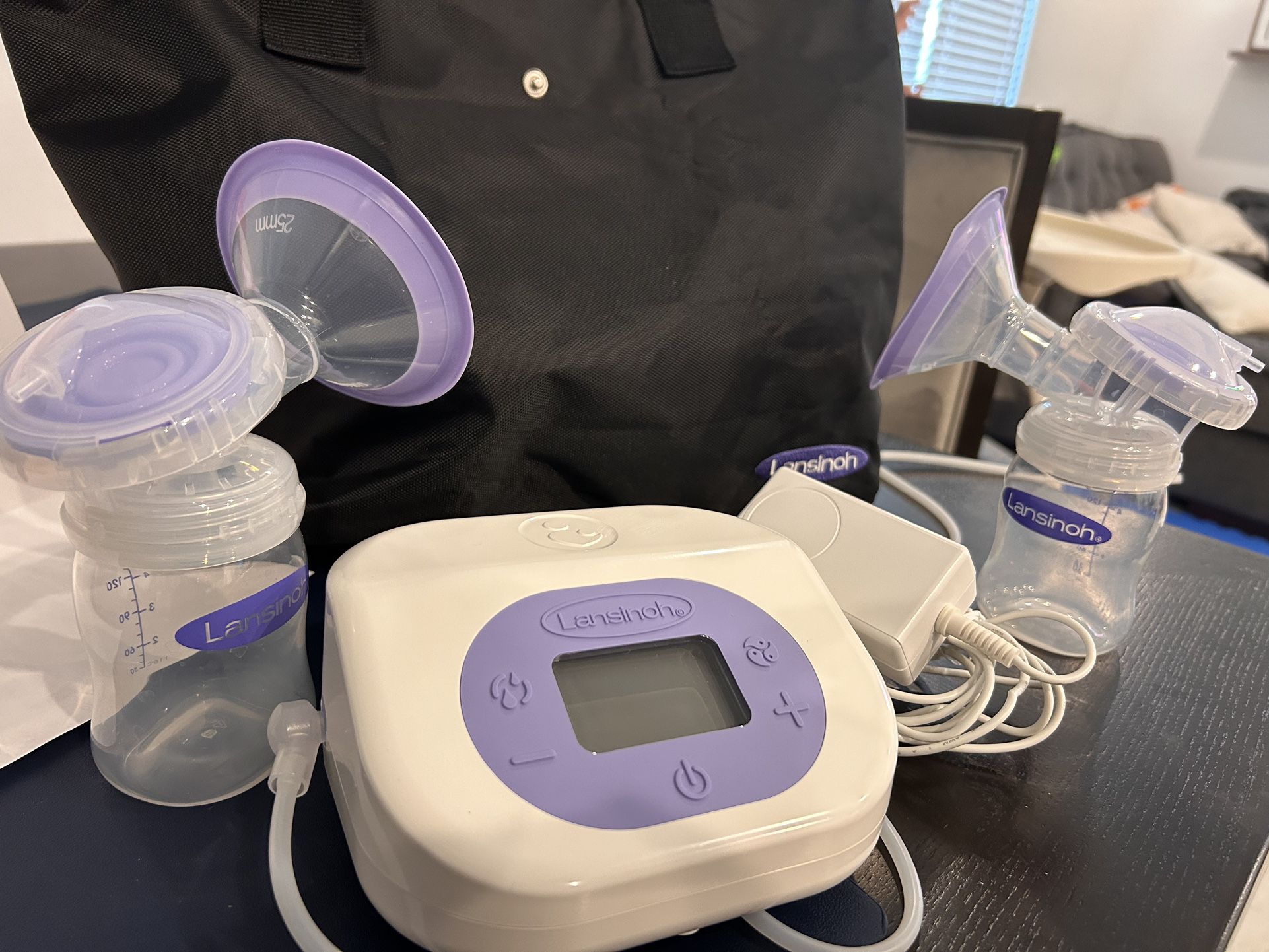 Lansinoh 2.0 double Breastpump With Tote Bag 
