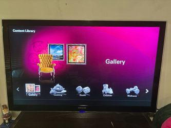 The Samsung UN55B8000XF is a 55-inch 1080p LED-LCD HDTV originally released in 2009. Famous for its razor-thin 1.2-inch profile, it features a 240Hz r