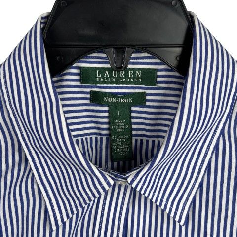 ralph lauren no iron dress shirt Lauren Ralph Lauren No Iron Button-Down Shirt