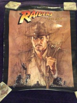Raiders of the lost ark. Poster. Original issue