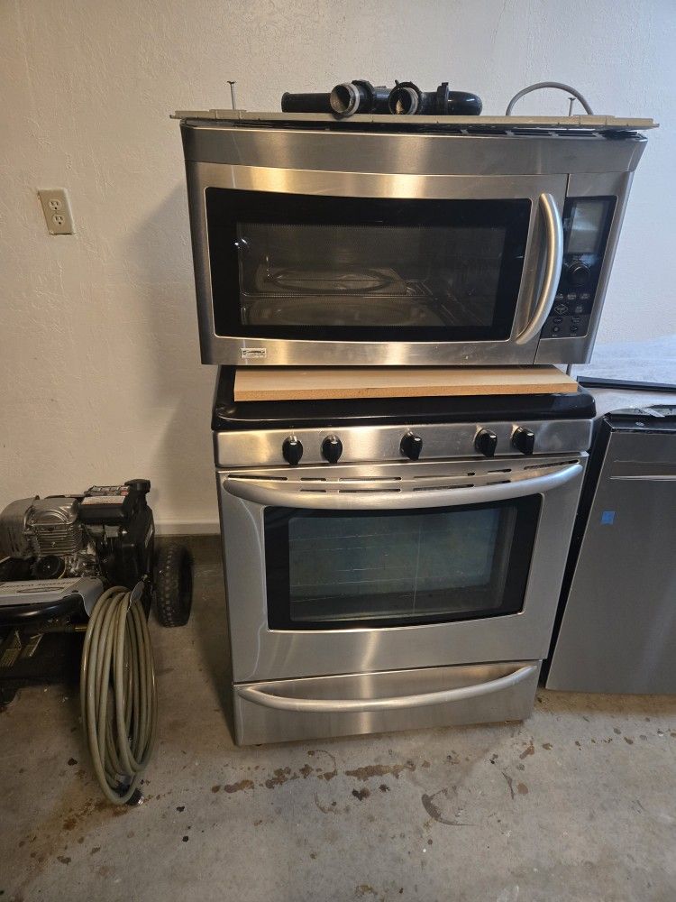 Used Kenmore Micro Wave, Range, And GE Dish Washer