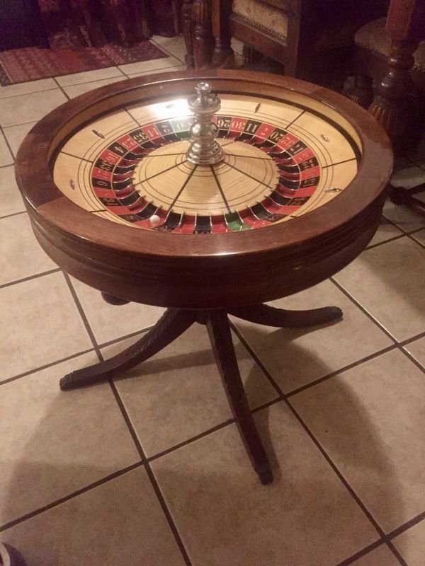 Vintage Roulette Wheel By Benteler Sons 1941 With 1950 Duncan Vintage Roulette Wheel By Benteler Sons 1941 With 1950 Duncan Phyfe Legs For In Peoria Az Offerup