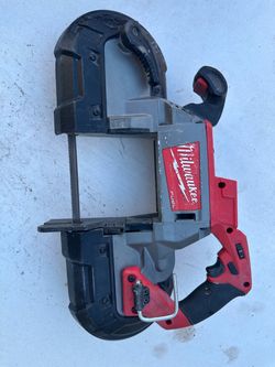 Used good work conditions Milwaukee fuel bandsaw deep cut