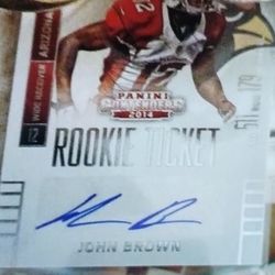 6 Authentic Autographed MLB+NFL Cards