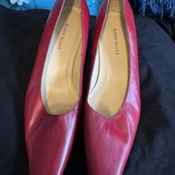 Karen Scott Red Heels Size 8