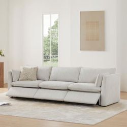 Fabric Modern Modular Power Sofa