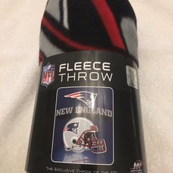 New England Patriots 50” X 60” Blanket