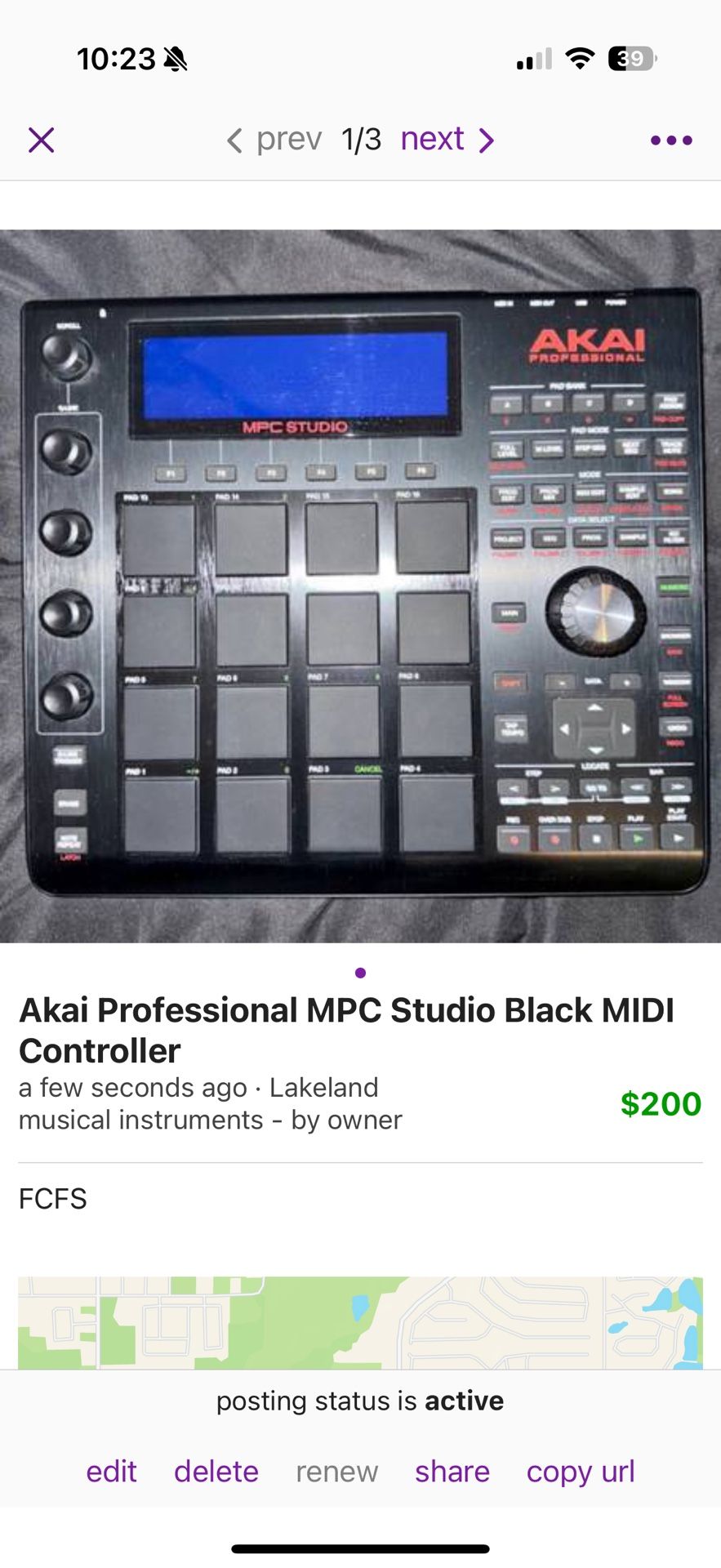 Akai MIDI Controller