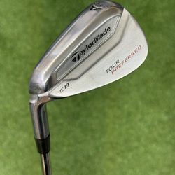 TaylorMade Tour Preferred CB A Wedge | NS Pro R-Flex | LH | Lamkin Midsize Grip