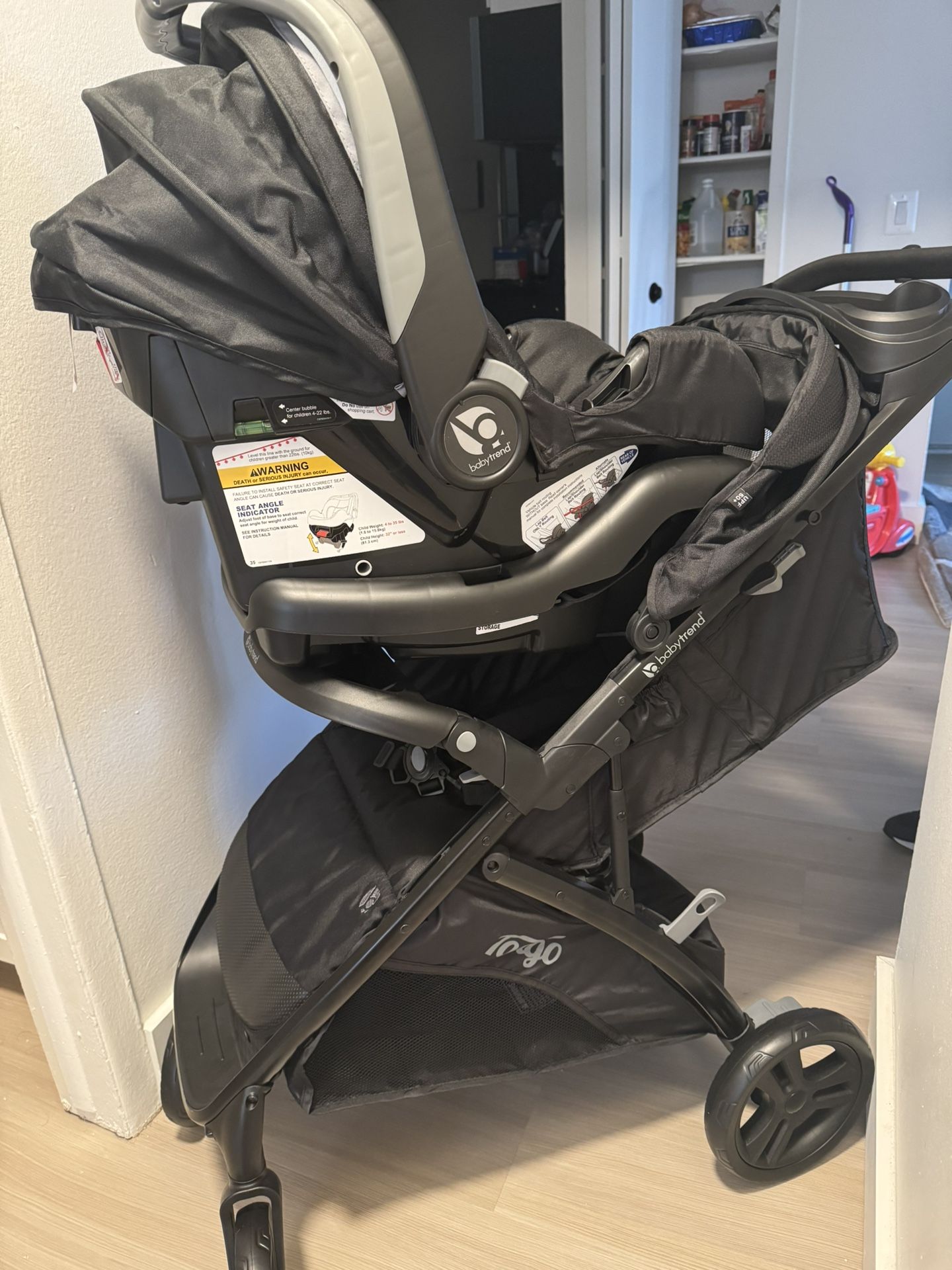 Travel System Stroller and Car Seat