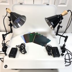 Photography Light Table With Tenba Case And Lights