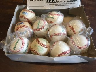 10 new baseballs (3 like new)