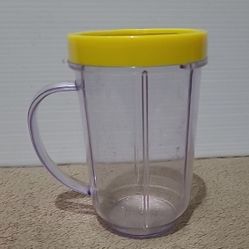 Magic Bullet Replacement Cup With Yellow Ring 16 oz.