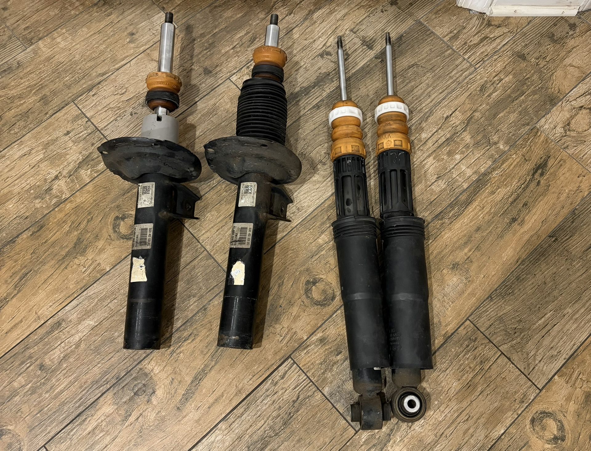 Volkswagen OEM Manufactured Struts And Springs (front And rear)