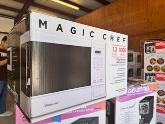 Magic chef 1.3 cu. ft. Countertop Microwave Oven in White
