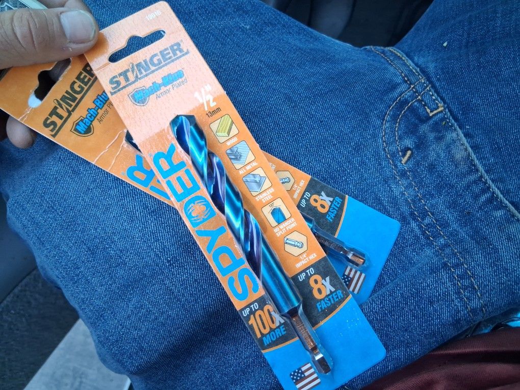Stinger Spyder Drill Bits