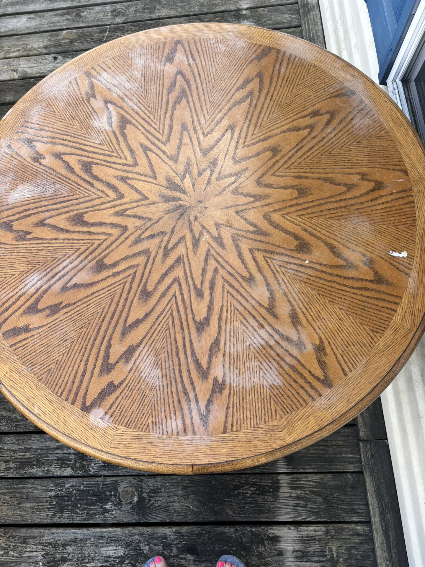 Real Wood Dining Table
