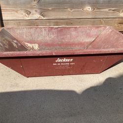 Mortar Mixing Tub, Concrete, Jackson