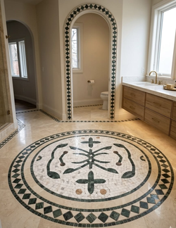 Premium Natural Stone Medallions & Borders! ✨