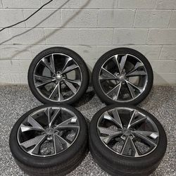 20" OEM Audi A6 A7 S6 S7 Wheels Rims Set of 4 20X9 5x112 + Tires