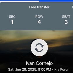 Ivan Cornejo Concert Tickets