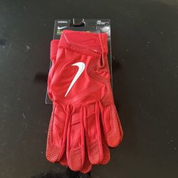 Nike Alpha Huarache Elite Size Baseball Batting Gloves Red CV0696-606 Men Sz XXL