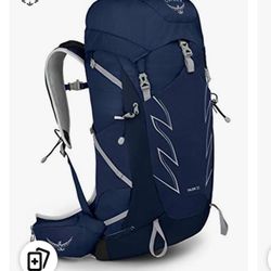 Osprey Talon 33L Men's Hiking Backpack with Hipbelt, Ceramic Blue, L/XL 