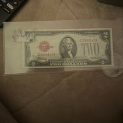1928 2$ Bill