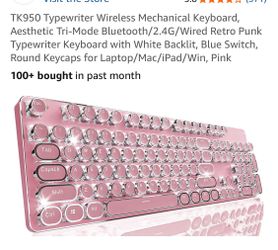 Typewriter Wireless keyboard