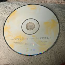 Madonna Something To Remember cd