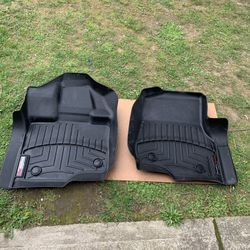 2015/2020 Ford F150 Front Weather tech Floor Liners! Used 