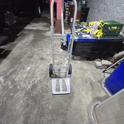 Hand truck.