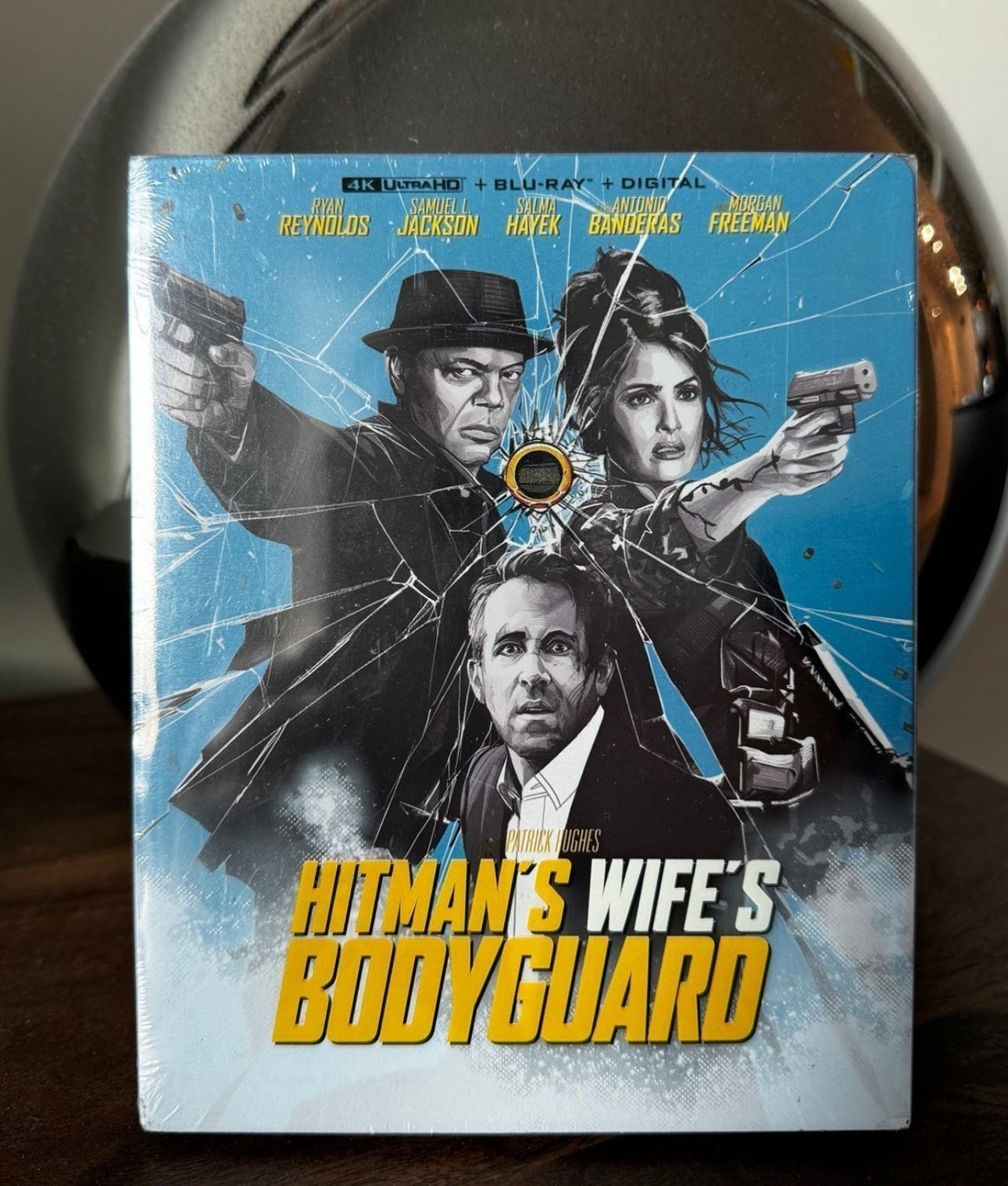 Hitmans wifes Bodyguard 4k Steelbook 