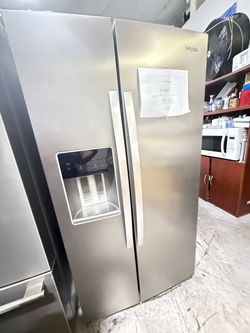 Whirlpool Stainless Steel Side-by-Side Refrigerator
