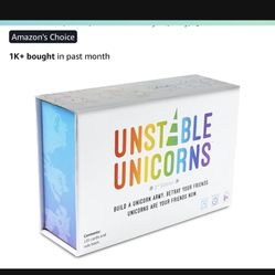 •Unstable Unicorns•New In Sealed box • All Ages