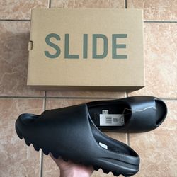 Onyx Yeezy Slides 