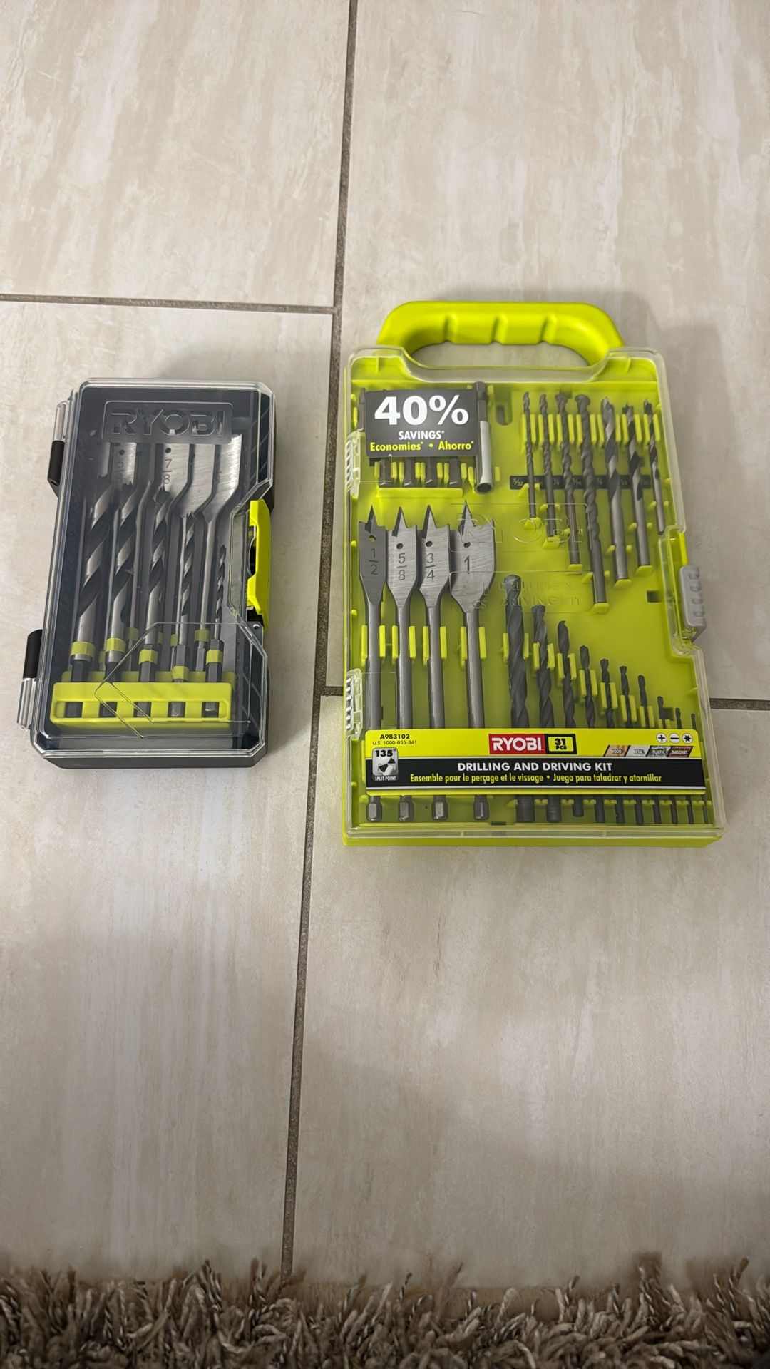 Ryobi Driving Kits 2 Set For $20