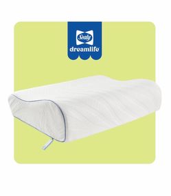Sealy Dreamlife Medium Contour Memory Foam Pillow Brand New In Box