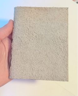 Handmade leather book, book art, small journal, sketchbook, notebook