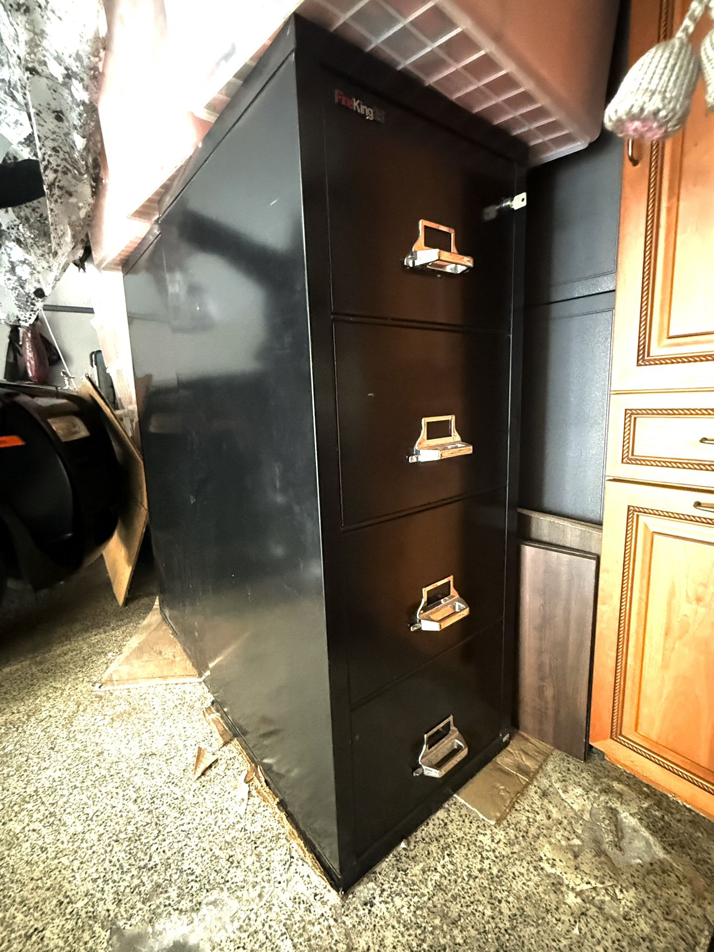 Fire Safe File Cabinet!! FireKing Vertical 4 Drawer