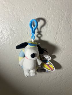 Miniso snoopy plush keychain