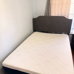Full Size Bed Frame and Mattress.